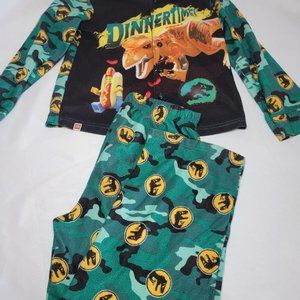 Lego Jurassic World Boys 2 piece PJ's (Size 8)
